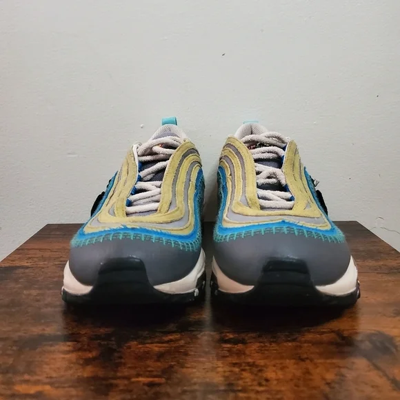 Nike Air Max 97 Air Sprung Iron Grey Size 5.5 Youth - Picture 9 of 13